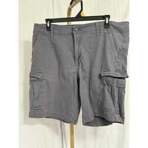 George‎ Men's Cargo Pocket Shorts Grey Size 34